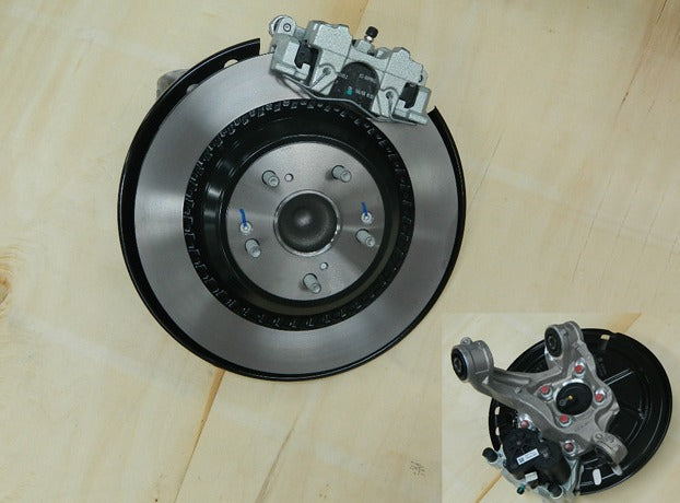 HAVAL H6 2nd Gen. Genuine Left Rear Steering Knuckle and Hub (شمعدان خلفى اصلى جهة اليسار هاڤال H6 الجيل الثانى) 3301100XKZ1DB