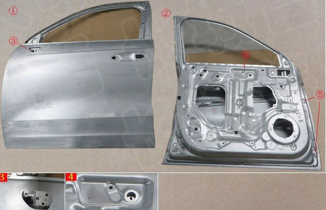 HAVAL Jolion 2022 Original Left Front Door Metal Sheet Assembly (باب امامى شمال هافال جوليان 2022)  6101100AST01A