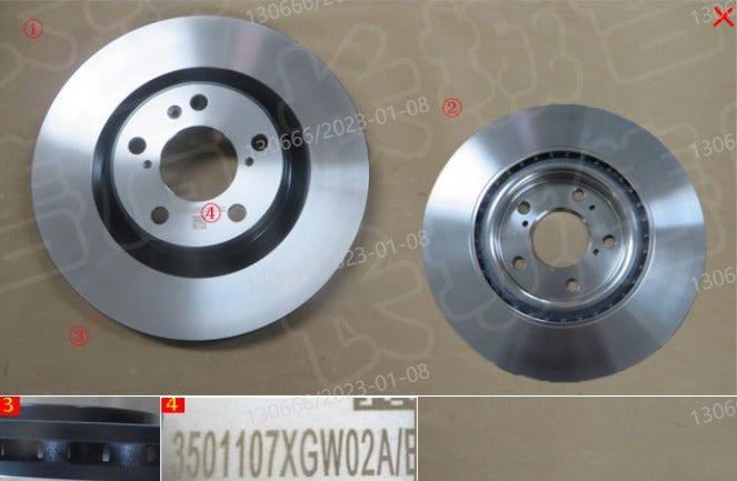 HAVAL Jolion 2022 ORIGINAL Front Brake Disc (ديسكات امامية جوليون 2022) 3501107XGW02A