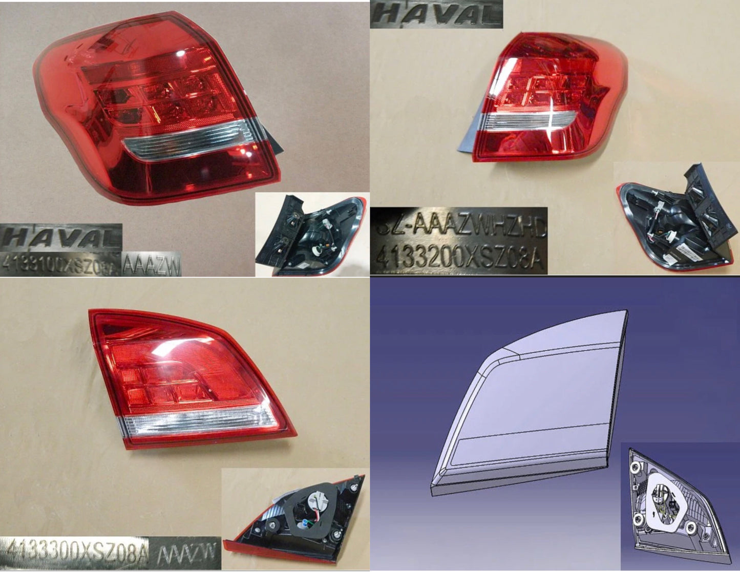 Haval H2 2016 Original Tail-Lights Assembly