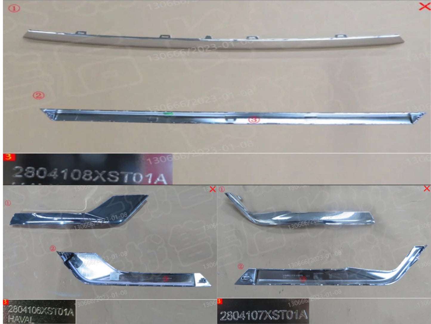 Haval Jolion Original Rear Bumper Replaceable Parts