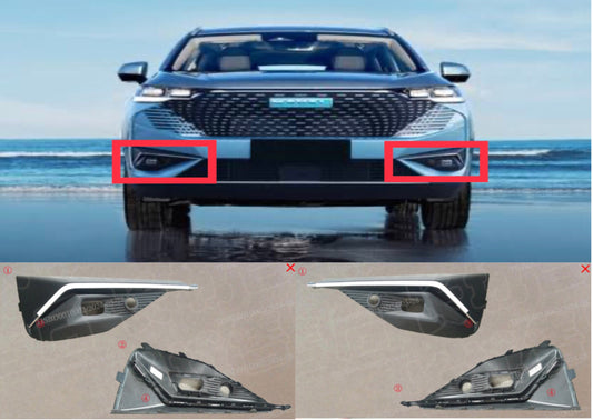 HAVAL H6 HEV Original Front Fog Lamp Cover Assembly (غطاء مصباح كشاف الضباب الامامى هافال H6 النسخة الهايبرد)