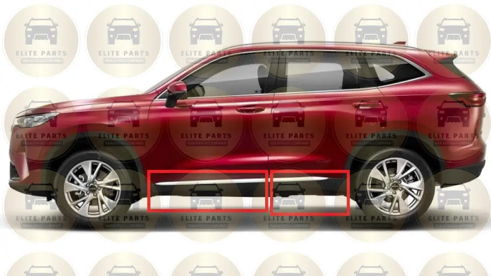 HAVAL H6 2022 3rd Generation ORIGINAL Outer Doors Trim Panels هافال H6 2022 الجيل الثالث الأصلي من ألواح كسوة بلاستيك الأبواب الخارجية