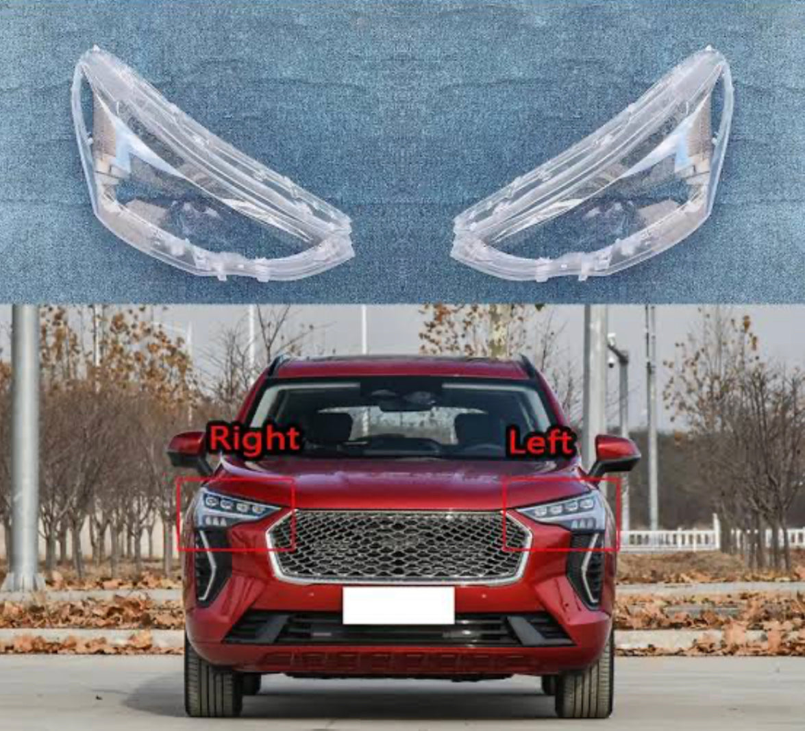 HAVAL Jolion Front Headlight Lampshade Cover Lens (باغة عدسة فانوس كشاف مصباح امامى هافال جوليان)