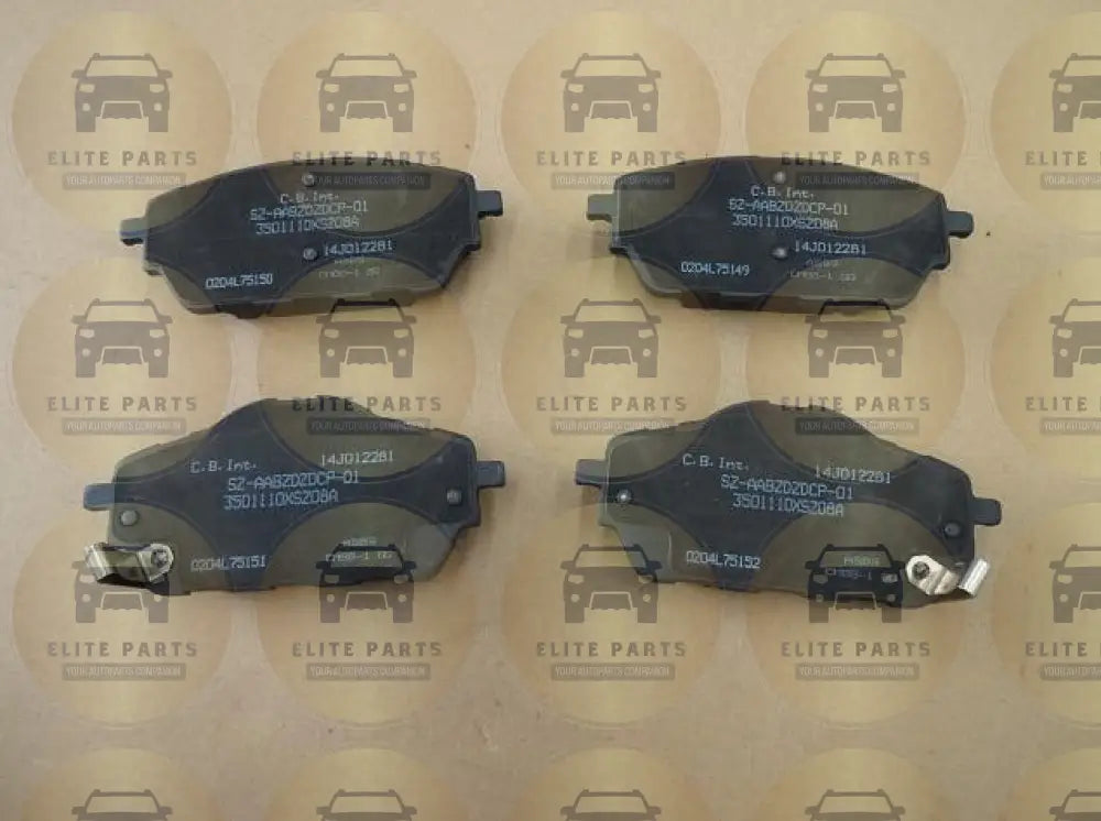 Haval H2 Original Front Brake Pads 3501110XSZ08A (قماش / فحمات / تيل فرامل امامى هافال H2)