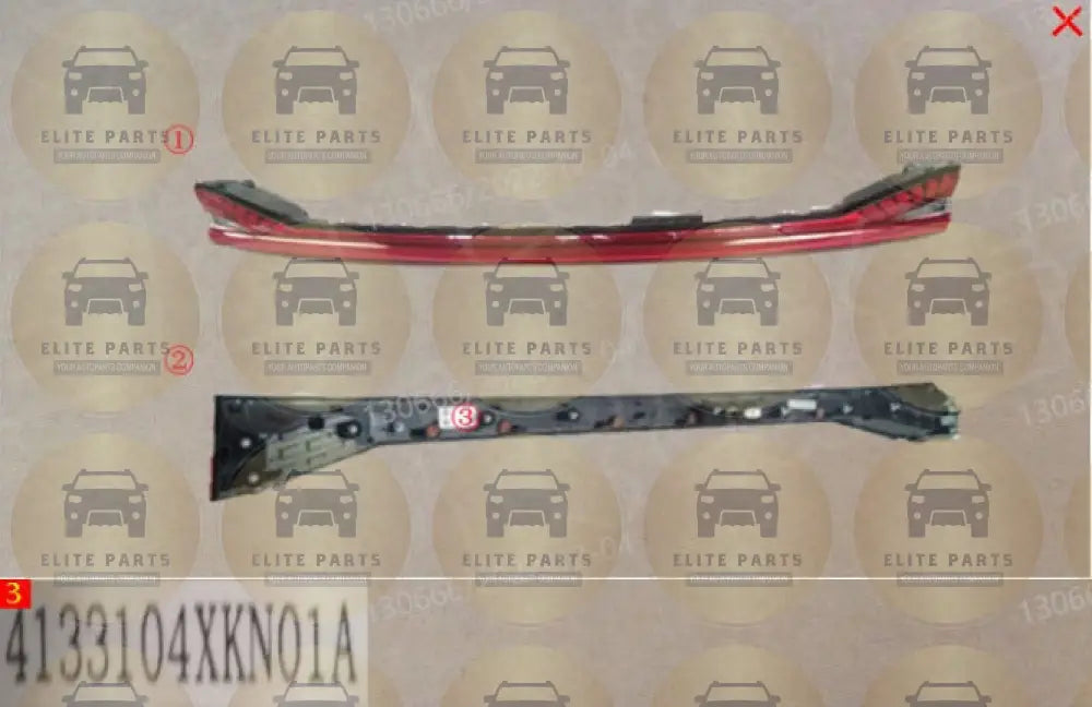 Haval H6 Generation 3 Rear LED Light Bar (ليد بار خلفى هافال H6 الجيل الثالث) 4133104XKN01A 