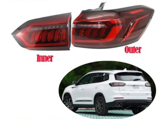 CHERY Tiggo 8 Pro Original Rear Outer & Inner Tail Lights (مصابيح كشافات فوانيس خلفية اصلية شيرى تيجو 8 برو)