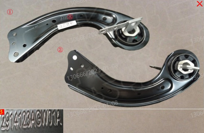 HAVAL H6 2022 3rd Generation ORIGINAL Rear Suspension Right trailing arm assembly 2914123AGW01A  هافال H6 2022 الجيل الثالث نظام التعليق الخلفي الأصلي ذراع السحب الأيمن