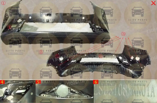 Haval H6 2022 3rd Gen. Original front bumper Assembly P4 2803118XKN01A هافال H6 2022 الجيل الثالث صدام امامي اكصدام امامى اصلي