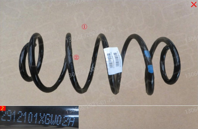 HAVAL Jolion 2022 ORIGINAL Rear Coil Spring (زنبرك خلفى هافال جوليون 2022)  2912101XGW02A