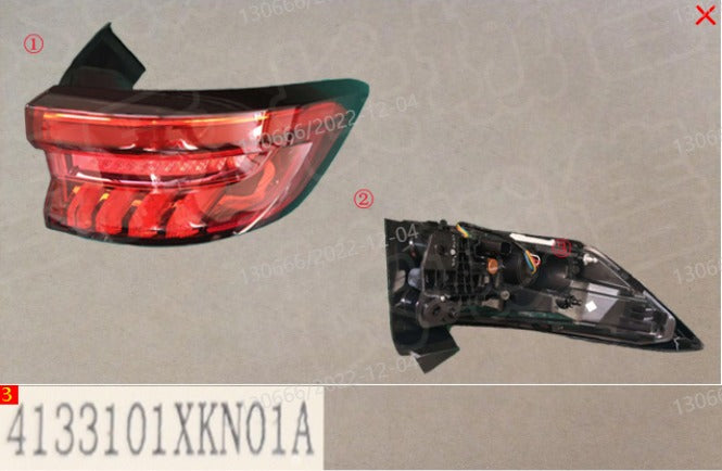 Haval H6 2022 Right Rear Outer Tail Light Assembly (كشاف خلفى جانبى يمين هافال H6 2022)  4133101XKN01A