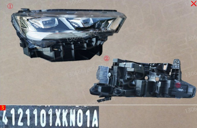 Haval H6 2022 Original Right Front Headlight Assembly (فانوس امامى يمين هافال اتش 6 2022) 4121101XKN01A