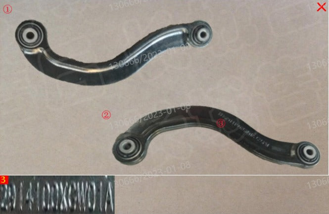 HAVAL H6 2022 3rd Generation ORIGINAL Rear Suspension Upper control arm assembly 2914100XGW01A	هافال H6 2022 الجيل الثالث نظام التعليق الخلفي الأصلي ذراع التحكم العلوي