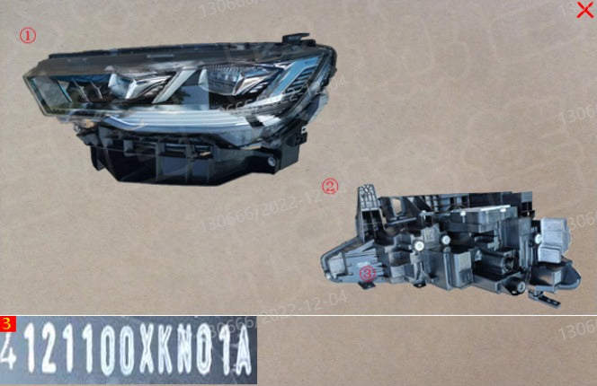 Haval H6 2022 Left Front Headlight Assembly (مصباح امامى شمال هافال H6 2022)  4121100XKN01A